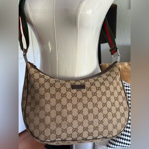 Gucci Half moon Monogram crossbody Sherri line